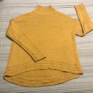 Mustard Turtleneck Sweater